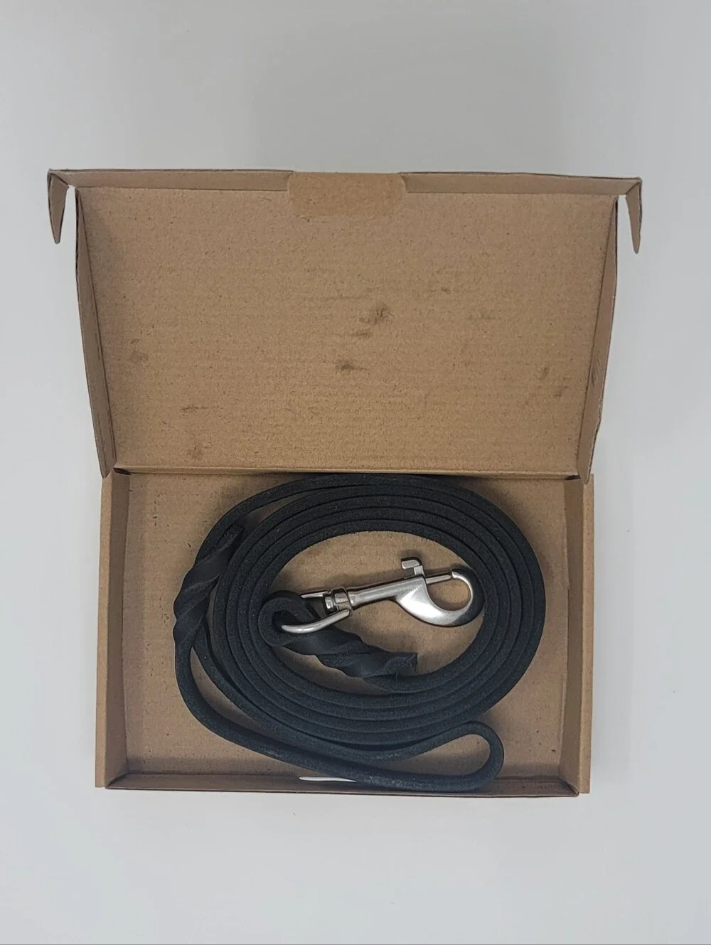 🆕️ Guiding Star Leather Dog Leash 6ft in Black